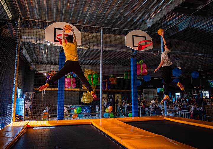 Dunk Basket Trampoline